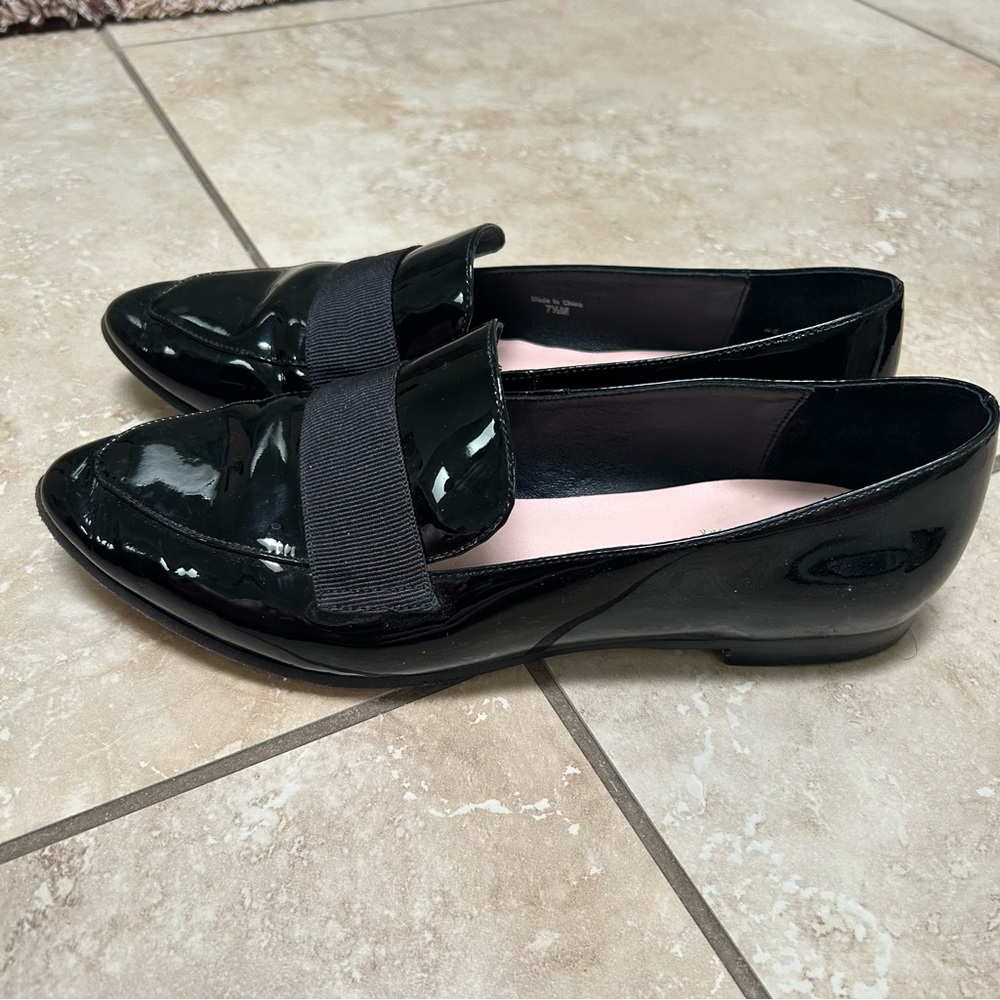 Elegant Black Patent Loafers